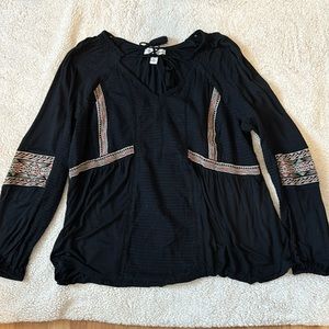 Vintage X America Long Sleeve Vintage Tribal Top